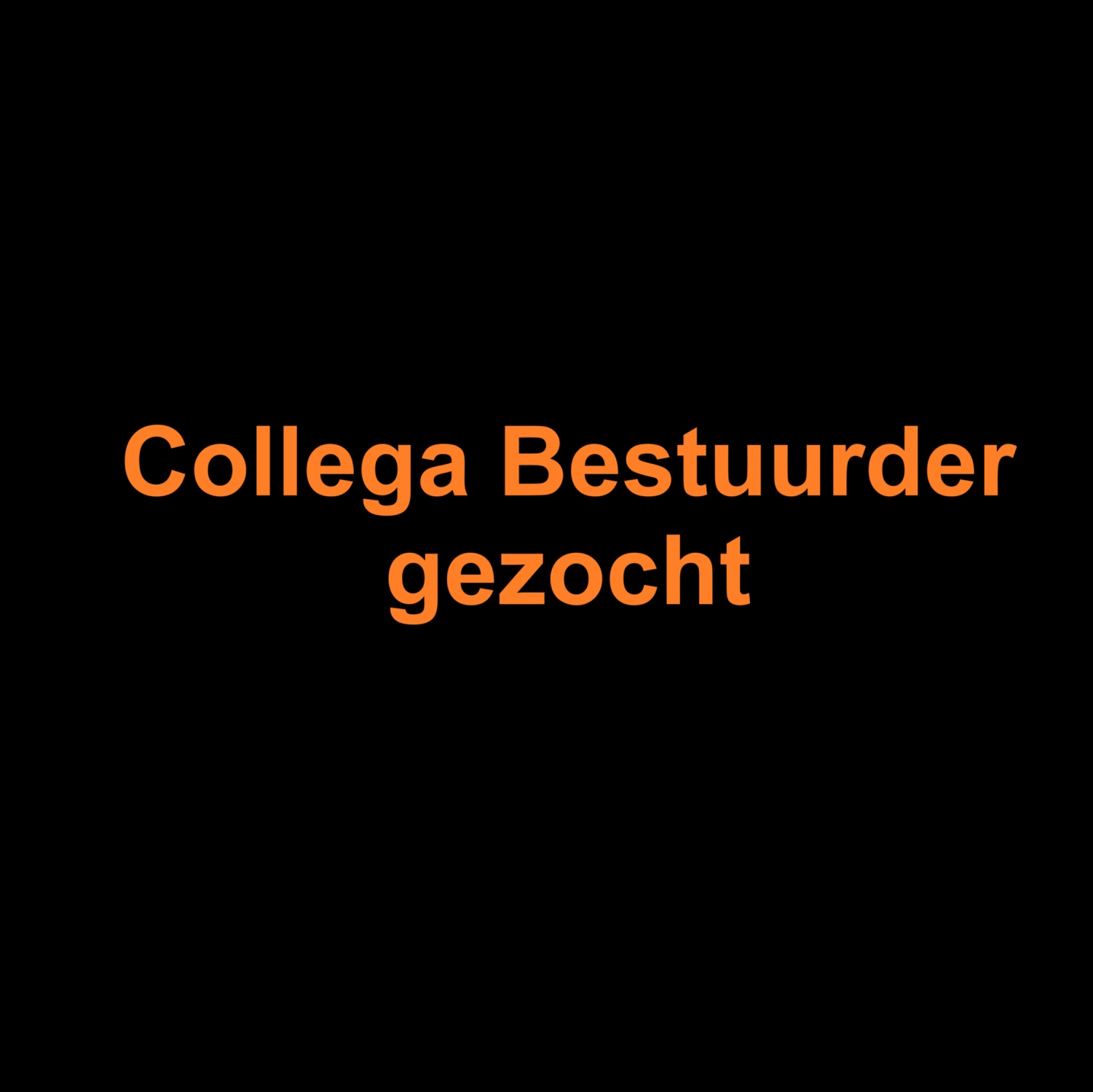 vacture bestuurder